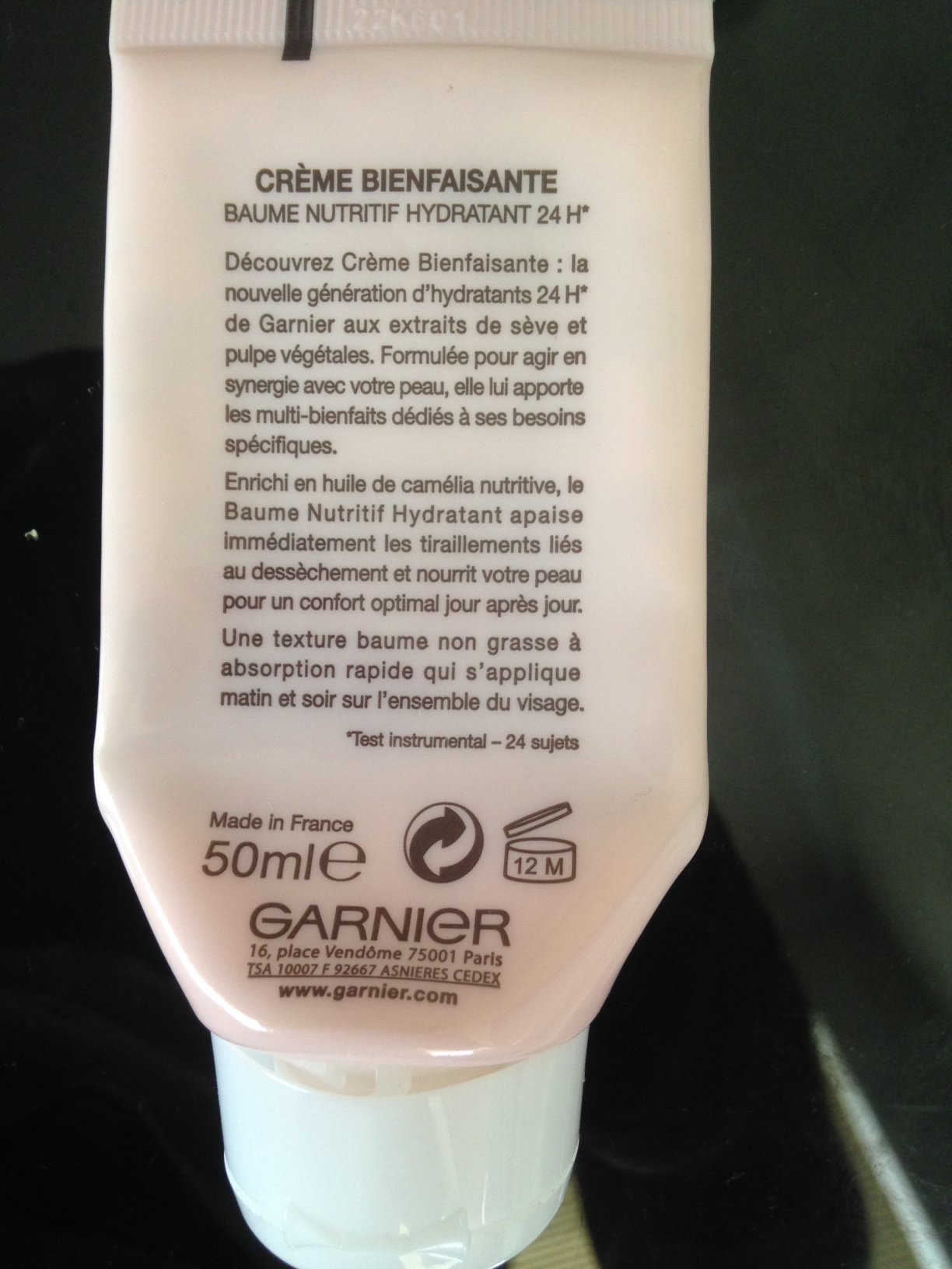 crème bienfaisante garnier.JPG