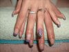 JOHANNA FRENCH VIOLET ET FRENCH NOIR ONGLE BICOLORE DECO STRASS ET RUBAN DORE LE 23102009 (2).jpg