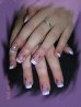 (24ième)remplissage gel clear + french avec rajout de paillettes violette + trait gel.jpg