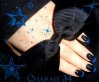 Nails art -bleu et noir 2 .jpg