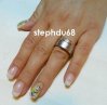 French à la française fleurs 3D vert fluo (3)stephdu68.jpg