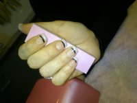 Pose complete gel uv, deco liner, ( belle soeur ) Janvier 2013.JPG