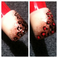 nail art vernis dégradé et léopard x3 (2).JPG