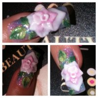 fleurs rose 3D et pastel.JPG