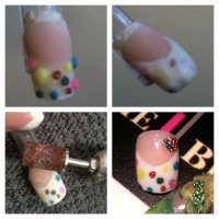 french résine à pois de couleurs pas a pas.jpg