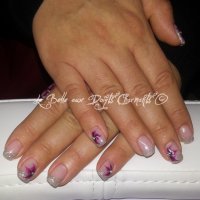 40 So.french argent et fleur rose noire étirée.jpg