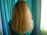 Etape 2 Après séchage du shamp clarifiant.JPG