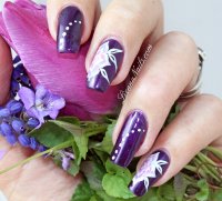 99 - Nail Art One Stroke floral.JPG