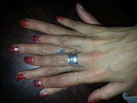 argenté et doré craquelé rouge.jpg argenté et doré craquelé rouge.jpg