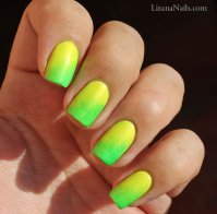 122 - Nail Art degradé Summer Neon.JPG