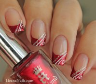 148 - Nail Art Red French.JPG