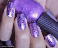 157 - Nail Art - Purple Explosion.JPG