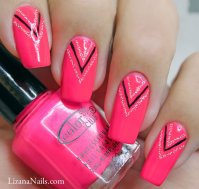 174 - Nail Art - Pink Neon.JPG