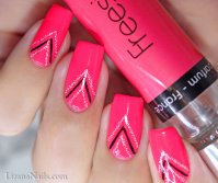 175 - Nail Art - Pink Neon.JPG