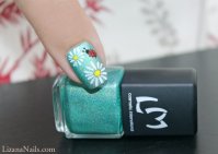 230 - Nail Art - Flower Power.JPG