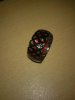 BAGUE EN GEL NAIL ART PEN NOIR BANDE RUBAN ROUGE ET PAILLETTES DOREES.jpg