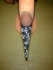 STYLETTO NOIRE GRIS AVEC STICKERS FLEURS LE 19 05 2009 (2).jpg