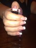 CELINE LE 02 06 2009 FRENCH BLANCHE AVEC DECO LINER ROUGE  (4).jpg
