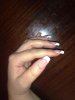 CELINE LE 02 06 2009 FRENCH BLANCHE AVEC DECO LINER ROUGE  (6).jpg
